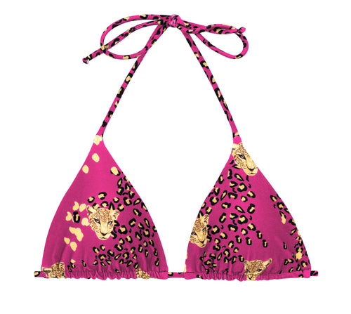 Product Front: Rio De Sol Sostén Top Roar-Pink Tri-Inv