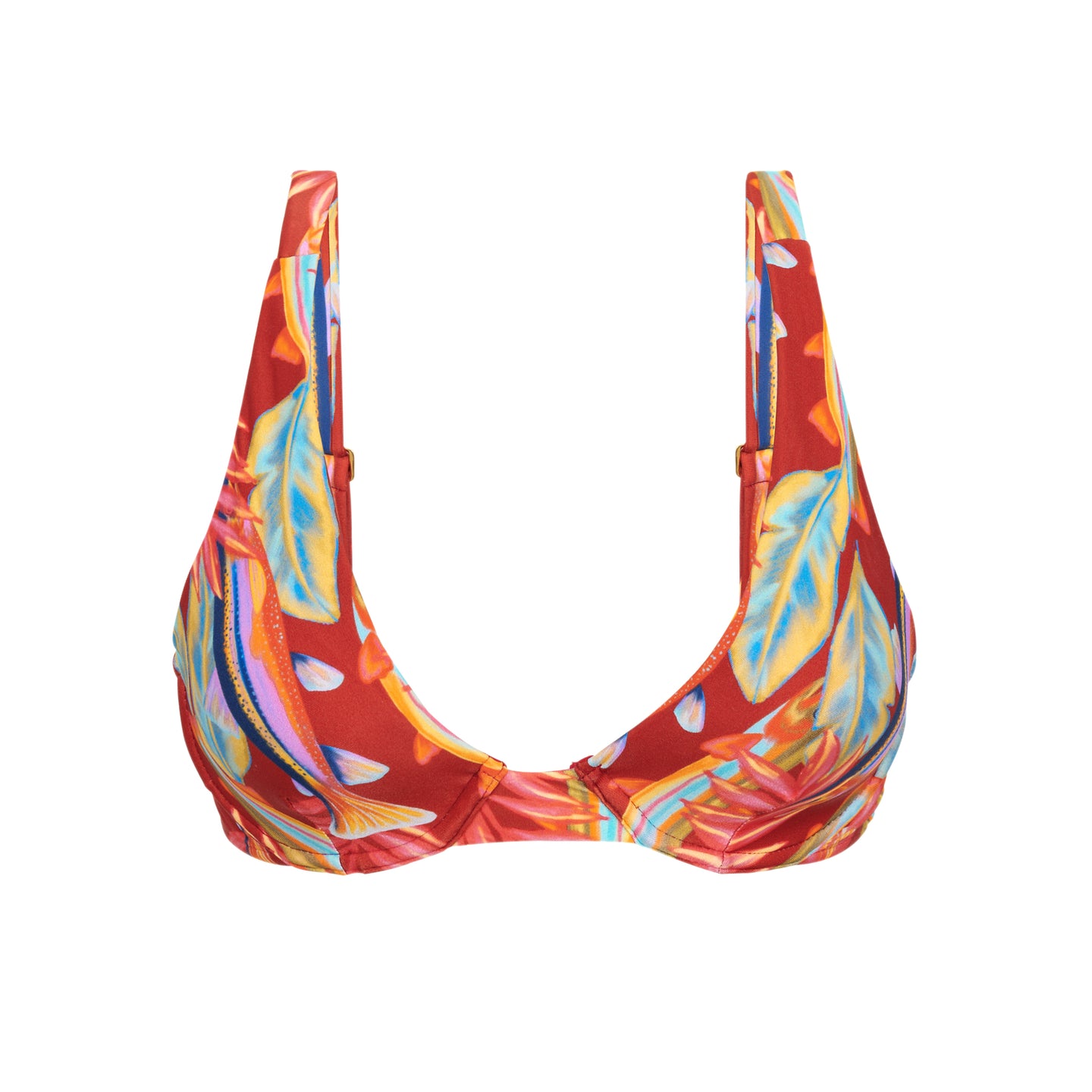 Product Front: Rio De Sol Sostén Top Sea-Bloom Chantal