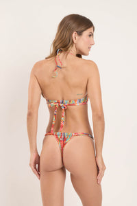 Model Back: Rio De Sol Sostén Top Sea-Bloom Kate