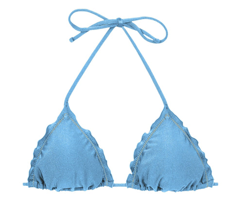 Product Front: Rio De Sol Sostén Top Shimmer-Baltic-Sea Frufru