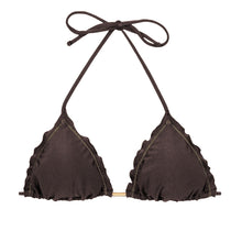 Cargar imagen en el visor de la galería, Product Front: Rio De Sol Sostén Top Shimmer-Coffee Frufru
