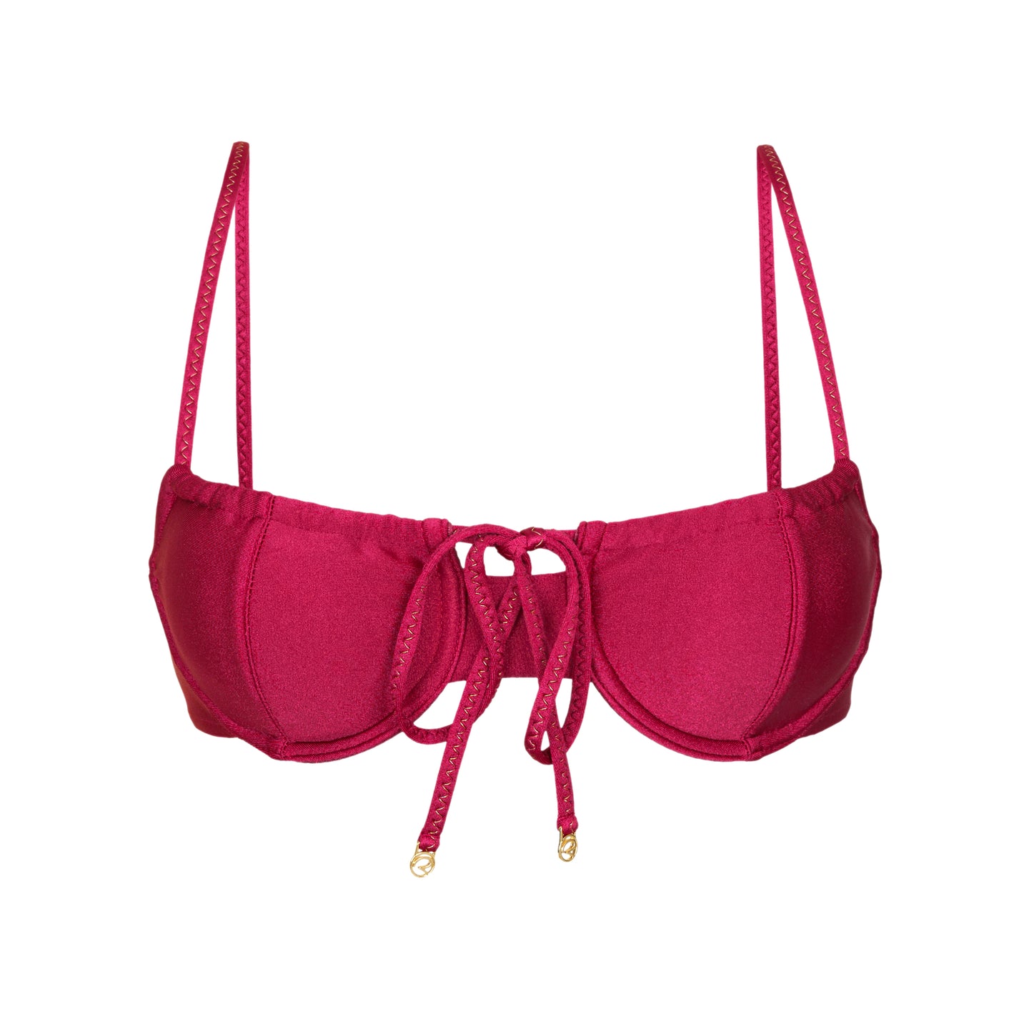 Product Front: Rio De Sol Sostén Top Shimmer-Desejo Balconet-Tie