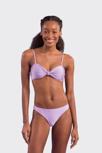 Model Front: Rio De Sol Sostén Top Shimmer-Harmonia Bandeau-Joy