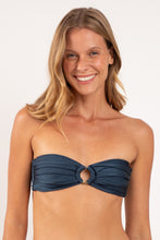 Cargar imagen en el visor de la galería, Gallery: Rio De Sol Sostén Top Shimmer-Shark Mavi
