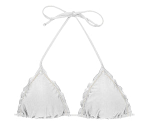 Product Front: Rio De Sol Sostén Top Shimmer-White Frufru