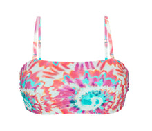 Cargar imagen en el visor de la galería, Product Front: Rio De Sol Sostén Top Splash Bandeau-Reto
