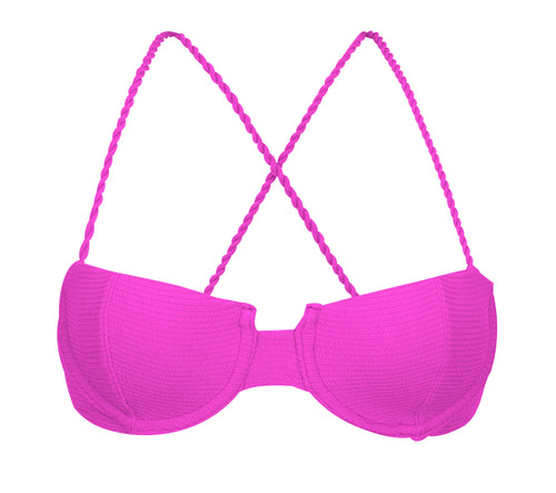Product Front: Rio De Sol Sostén Top St-Tpz-Pink Balconet