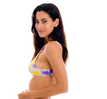 Cargar imagen en el visor de la galería, Image 08: Rio De Sol Sostén Top Tiedye-Purple Bralette
