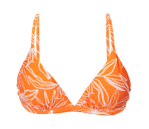 Product Front: Rio De Sol Sostén Top Trail-Orange Tri-Fixo