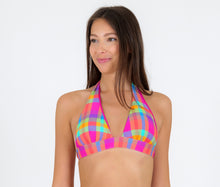 Cargar imagen en el visor de la galería, Gallery: Rio De Sol Sostén Top Tulip-Garden Halter-Cos
