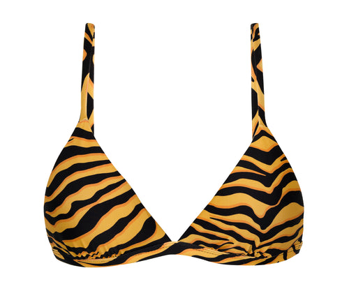 Product Front: Rio De Sol Sostén Top Wild-Orange Tri-Fixo