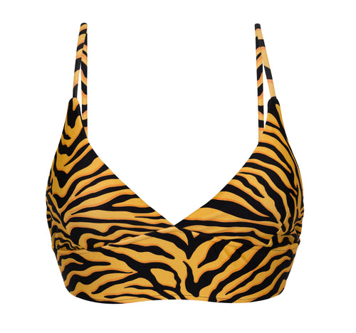 Product Front: Rio De Sol Sostén Top Wild-Orange Tri-Tank