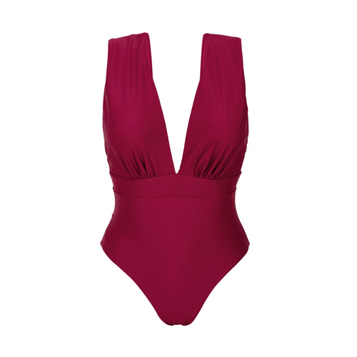 Product Front: Rio De Sol Una Pieza Touch-Carmim Anne