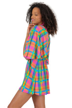 Cargar imagen en el visor de la galería, Image 04: Rio De Sol Mini Dress Tulip-Garden Mini Dress
