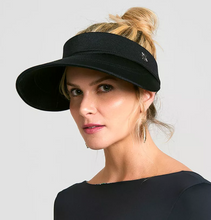 Cargar imagen en el visor de la galería, Model Front: Rio De Sol Visera Viseira Chiara Preto
