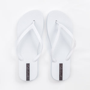 Product Front: Rio De Sol Chancletas White Slim