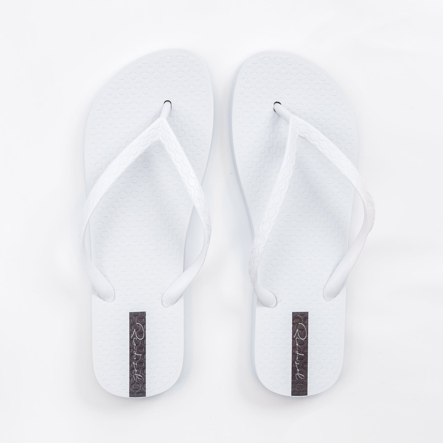 Product Front: Rio De Sol Chancletas White Slim
