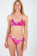 Cargar imagen en el visor de la galería, Set Pink-Palms Bralette Madrid
