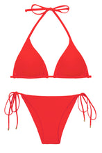 Cargar imagen en el visor de la galería, Set Rouge Tri-Inv Lacinho
