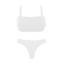 Cargar imagen en el visor de la galería, Set Sand-White Bandeau-Reto Nice-Fio
