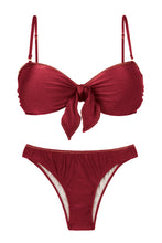 Cargar imagen en el visor de la galería, Set Shimmer-Divino Bandeau-Knot Essential
