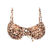 Cargar imagen en el visor de la galería, Top Leopard Balconet-Tie
