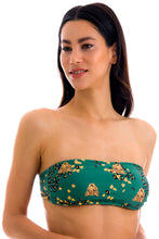 Cargar imagen en el visor de la galería, Top Roar-Green Bandeau-Reto
