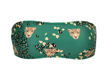 Cargar imagen en el visor de la galería, Top Roar-Green Bandeau-Reto
