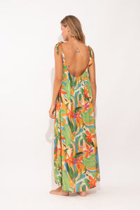 Tropical Long Dress Chiara
