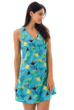 Cargar imagen en el visor de la galería, Dress Flower Geometric
