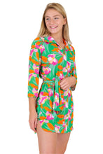 Cargar imagen en el visor de la galería, Green Bloom Chemise
