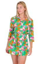Cargar imagen en el visor de la galería, Green Bloom Chemise
