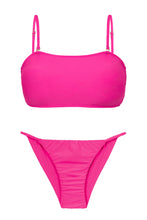 Cargar imagen en el visor de la galería, Set Amaranto Bandeau-Reto Cheeky-Fixa
