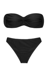 Cargar imagen en el visor de la galería, Set Preto Bandeau-Pli Nice
