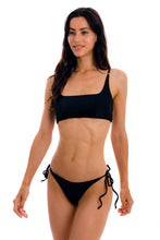 Cargar imagen en el visor de la galería, Set Preto Bra-Sport Ibiza
