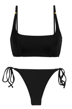 Cargar imagen en el visor de la galería, Set Preto Bra-Sport Ibiza
