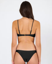Cargar imagen en el visor de la galería, Set Shimmer-Black Bandeau-No Essential
