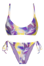 Cargar imagen en el visor de la galería, Set Tiedye-Purple Bralette Ibiza-Comfy
