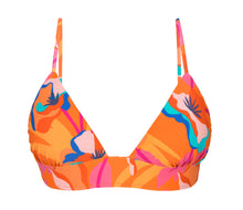 Cargar imagen en el visor de la galería, Top Orange-Bloom Tri-Cos
