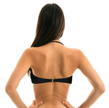 Cargar imagen en el visor de la galería, Top Preto Bandeau-Pli
